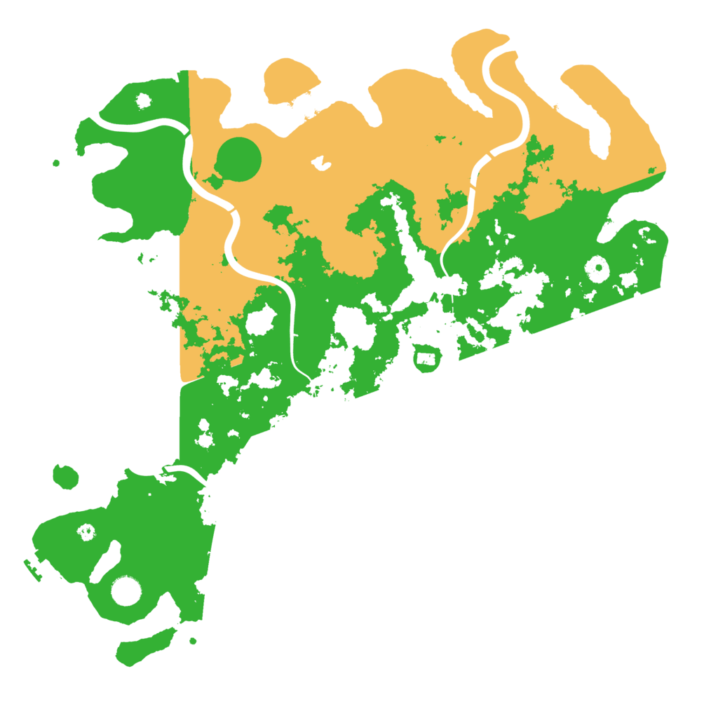Biome Rust Map: Procedural Map, Size: 4250, Seed: 988605