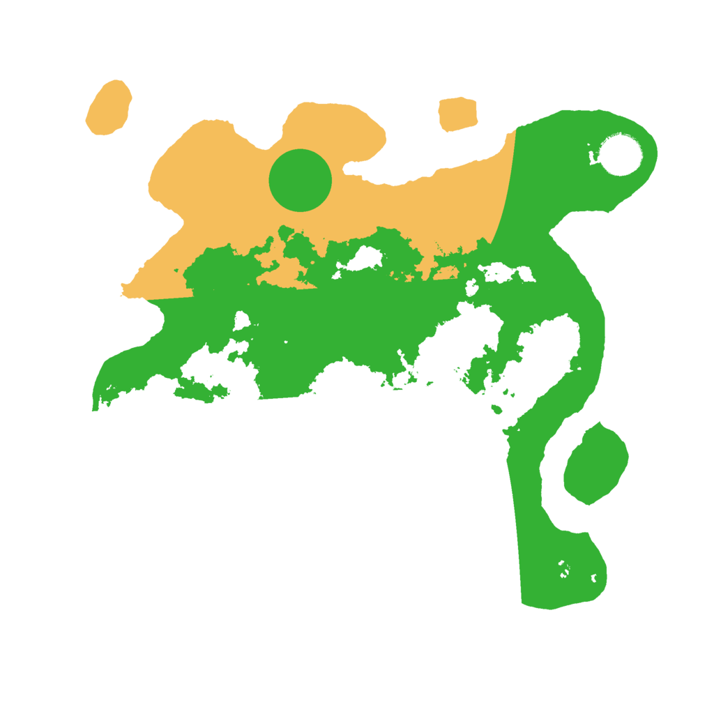 Biome Rust Map: Barren, Size: 3000, Seed: 97