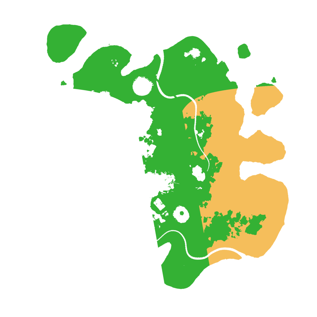 Biome Rust Map: Procedural Map, Size: 3000, Seed: 1786492231