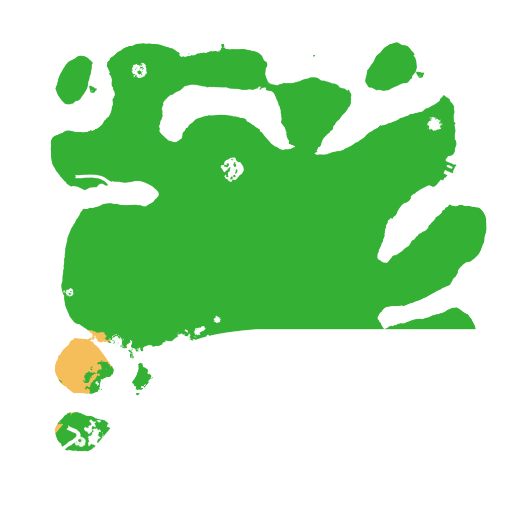 Biome Rust Map: Procedural Map, Size: 3500, Seed: 113231252