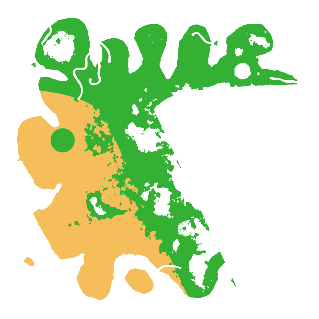 Biome Rust Map: Procedural Map, Size: 3500, Seed: 13829522