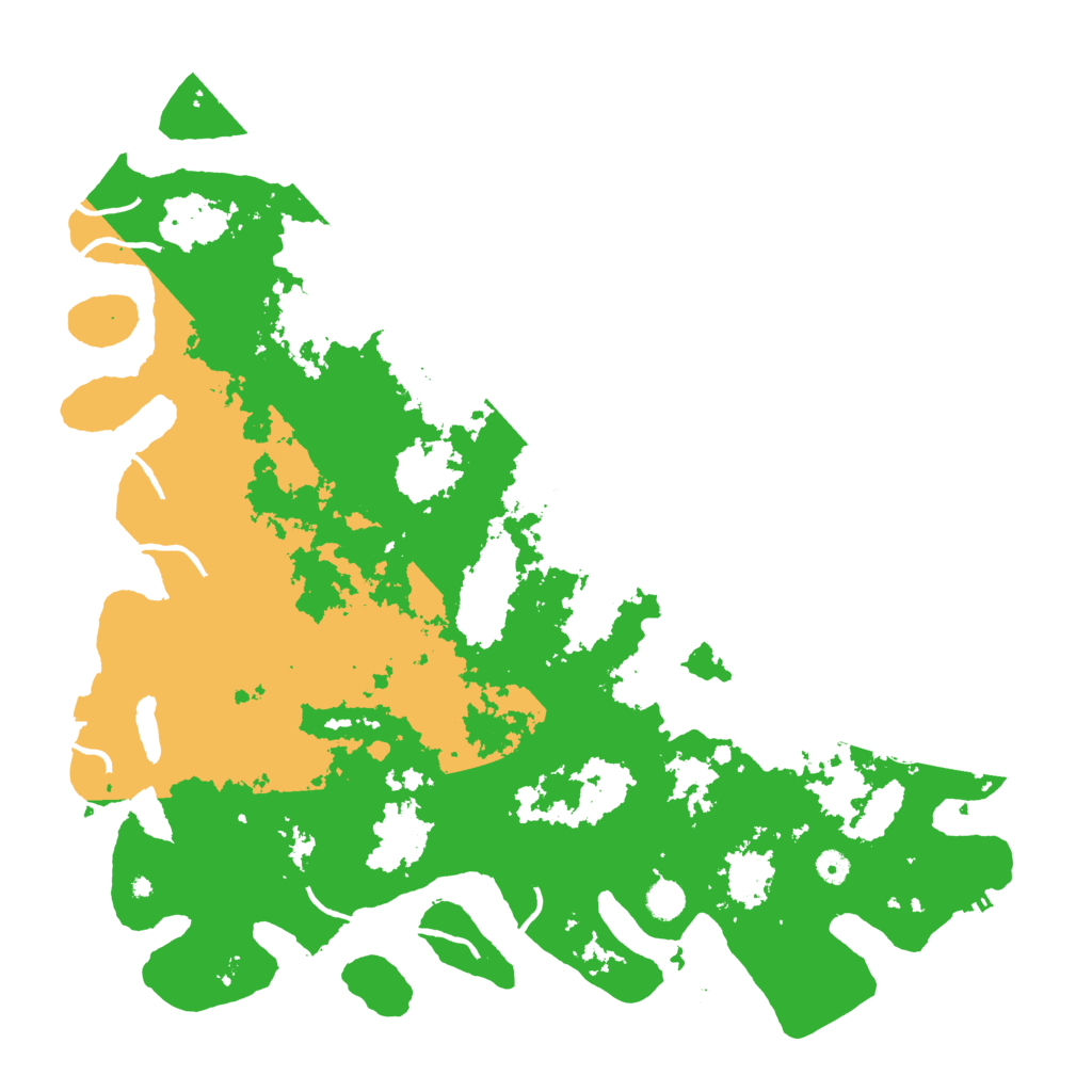 Biome Rust Map: Procedural Map, Size: 5000, Seed: 5000