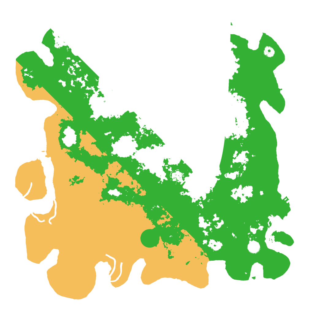 Biome Rust Map: Procedural Map, Size: 4500, Seed: 279818324
