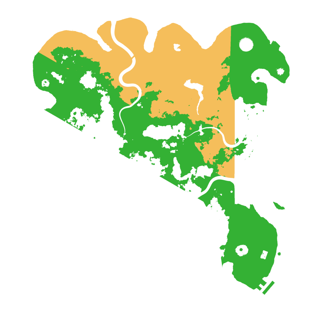 Biome Rust Map: Procedural Map, Size: 4000, Seed: 1102175096
