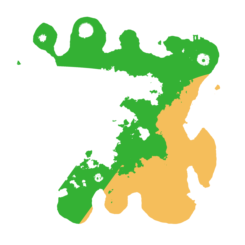 Biome Rust Map: Procedural Map, Size: 3000, Seed: 1196766907