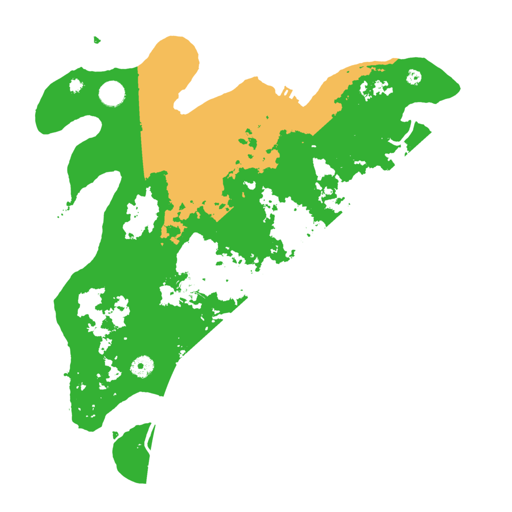 Biome Rust Map: Procedural Map, Size: 3500, Seed: 836989563