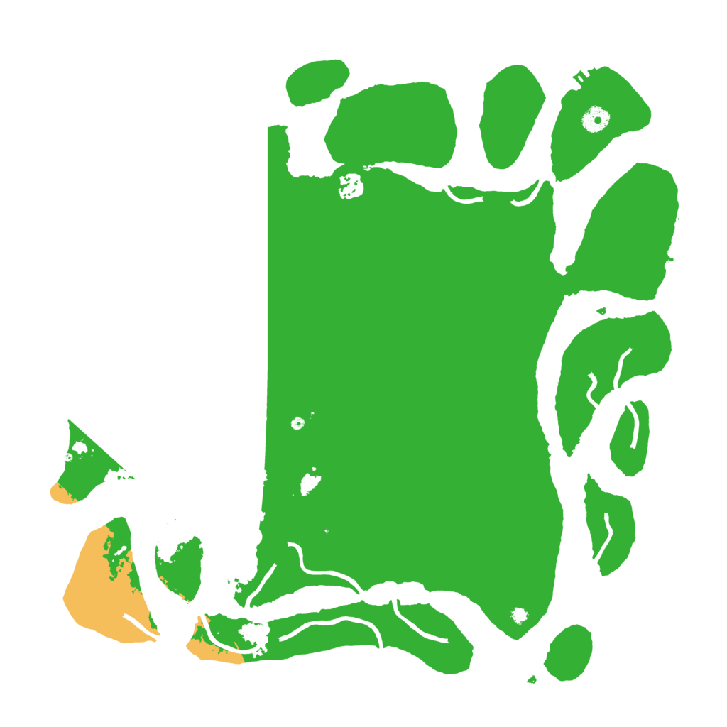 Biome Rust Map: Procedural Map, Size: 4200, Seed: 78166731