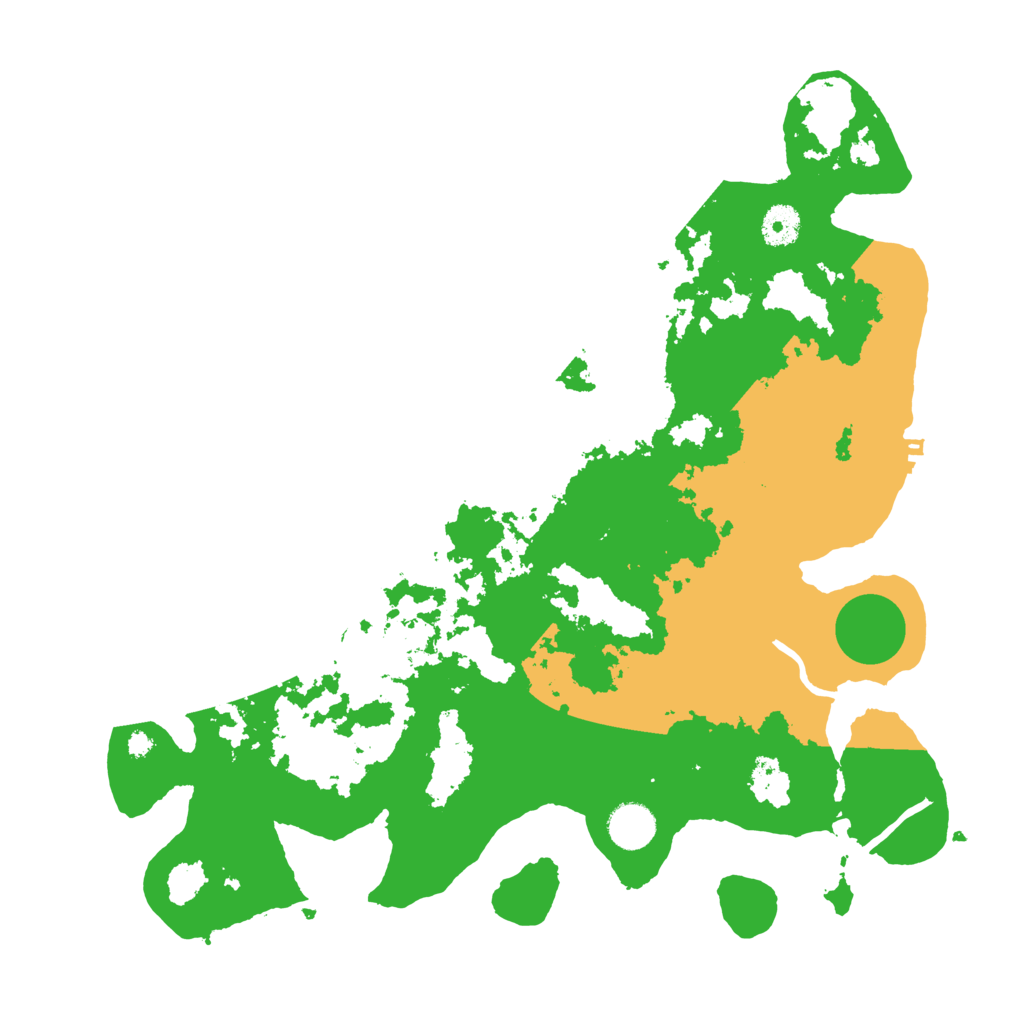 Biome Rust Map: Procedural Map, Size: 3850, Seed: 1552336158