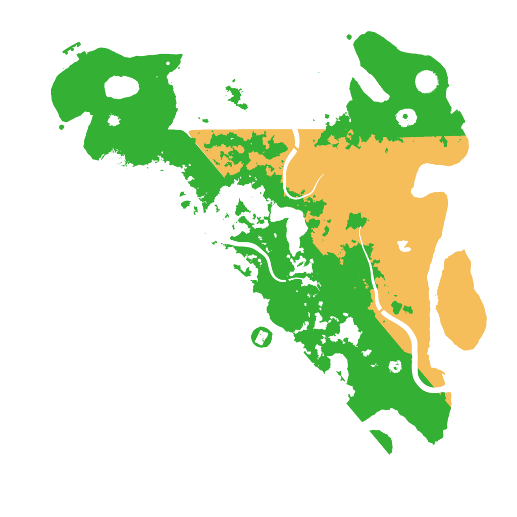 Biome Rust Map: Procedural Map, Size: 4000, Seed: 36