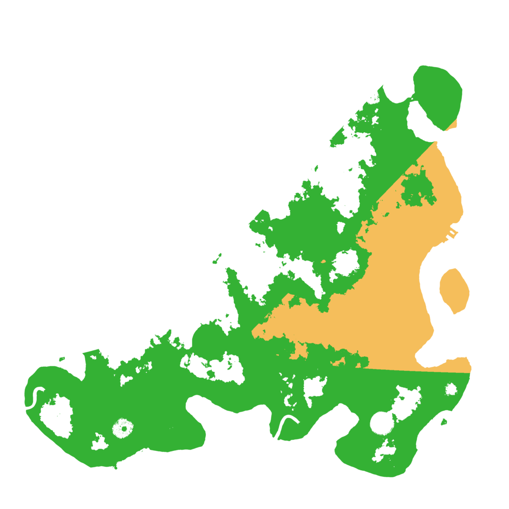 Biome Rust Map: Procedural Map, Size: 3900, Seed: 1884537