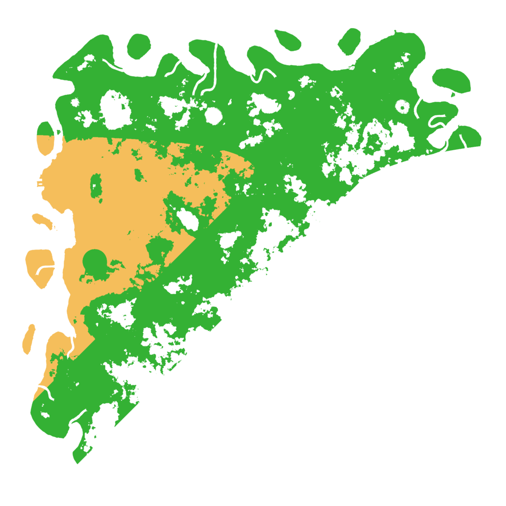 Biome Rust Map: Procedural Map, Size: 5500, Seed: 23092021