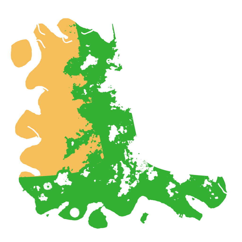 Biome Rust Map: Procedural Map, Size: 4500, Seed: 1058164971