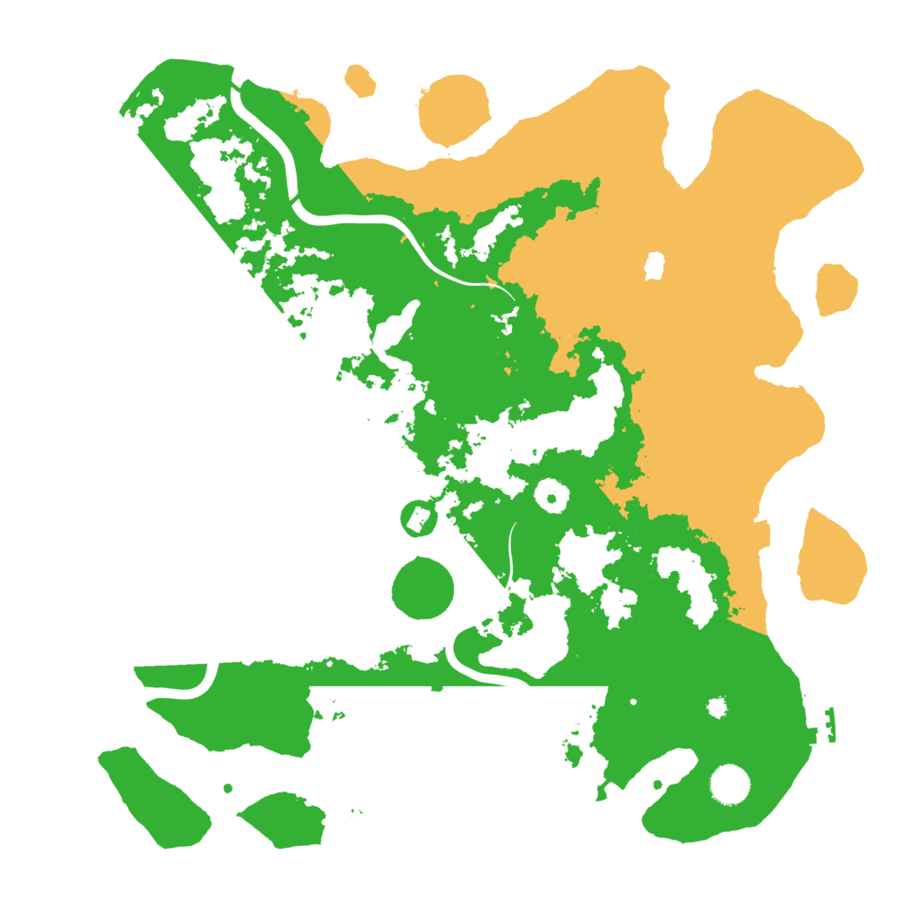 Biome Rust Map: Procedural Map, Size: 4000, Seed: 1818092716