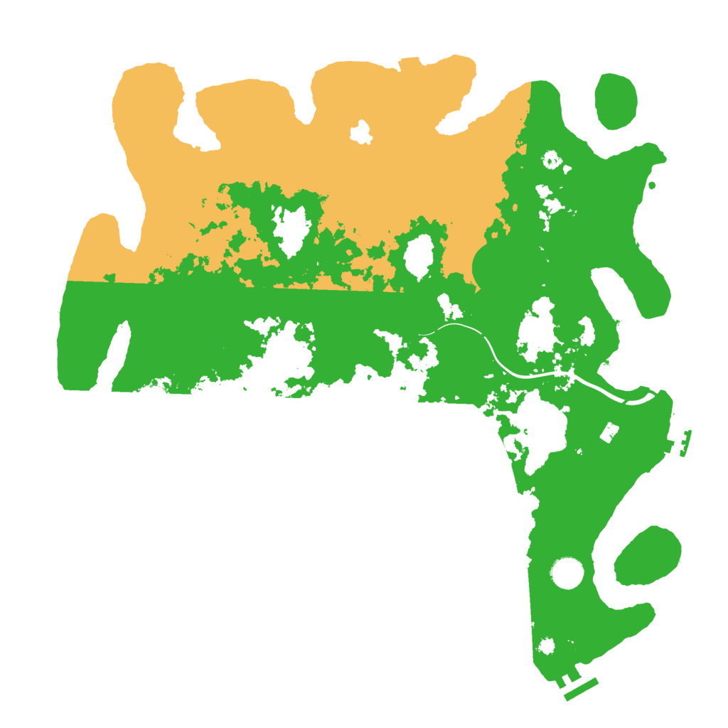 Biome Rust Map: Procedural Map, Size: 4000, Seed: 1012