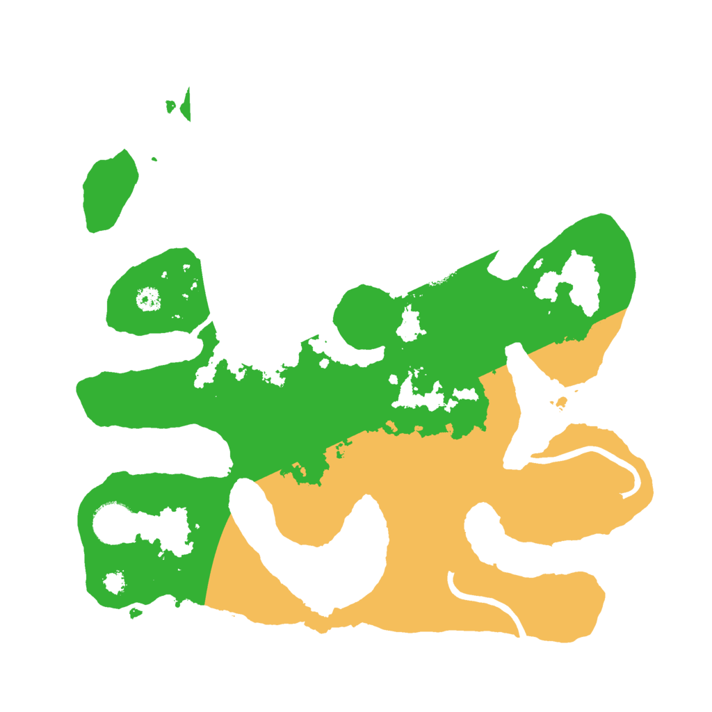 Biome Rust Map: Procedural Map, Size: 2990, Seed: 532753135