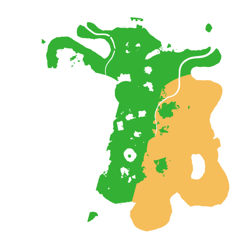 Biome Rust Map: Procedural Map, Size: 3000, Seed: 706