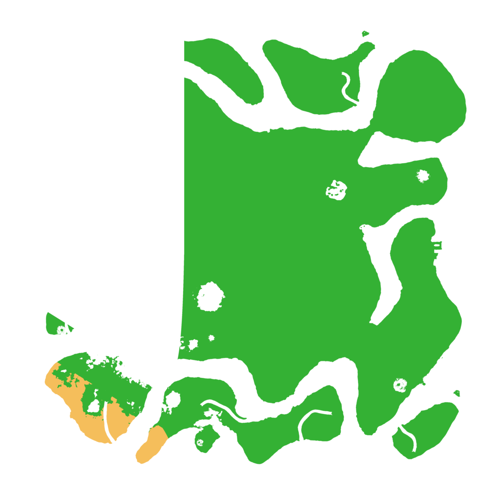 Biome Rust Map: Procedural Map, Size: 3750, Seed: 2057705109