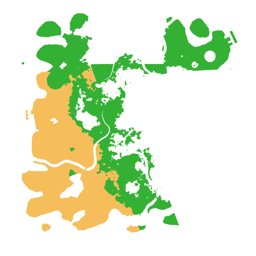 Biome Rust Map: Procedural Map, Size: 4000, Seed: 1362743076