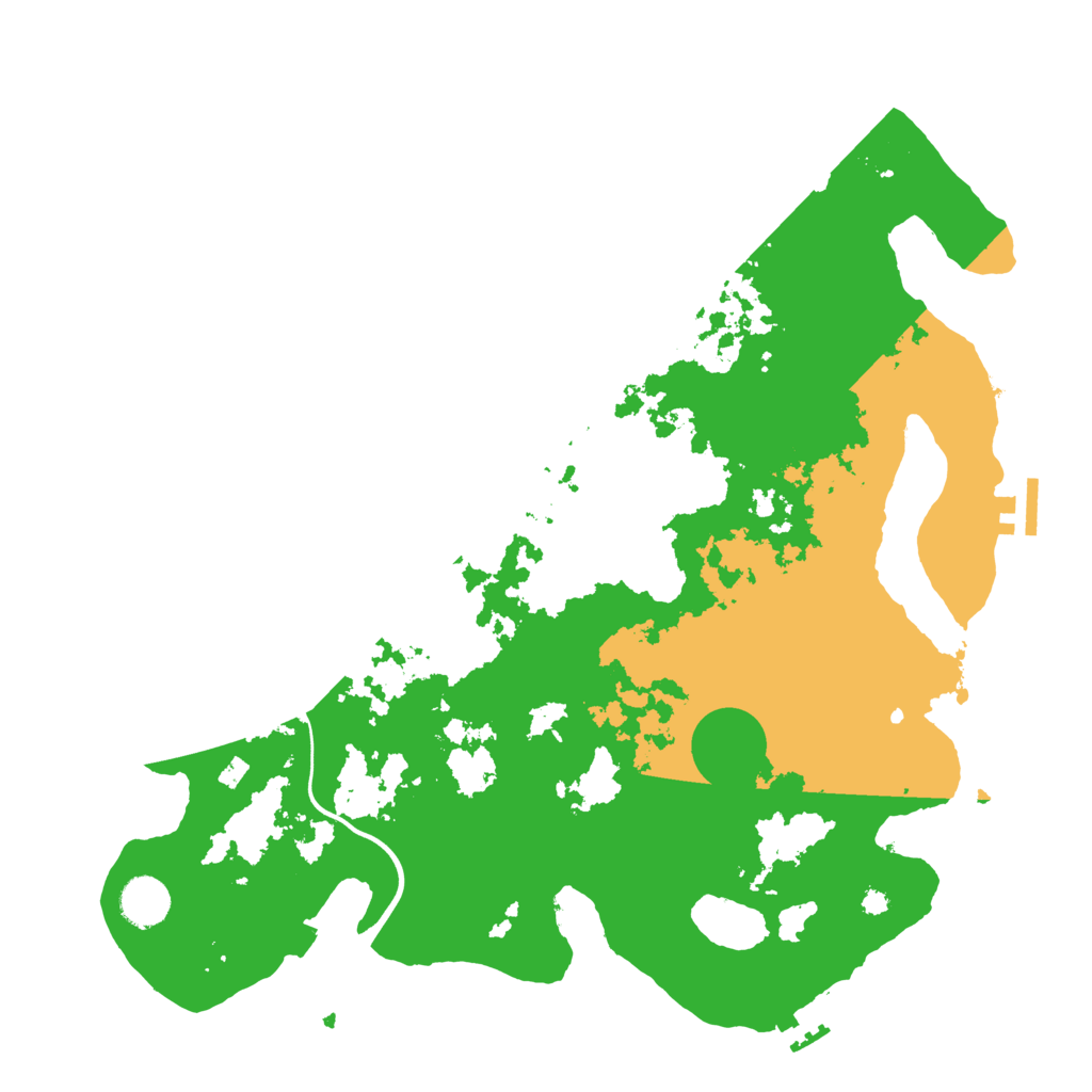 Biome Rust Map: Procedural Map, Size: 3850, Seed: 387641865