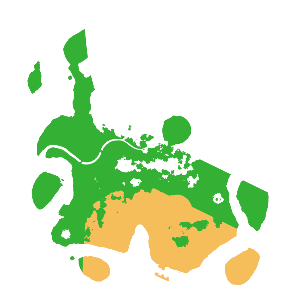 Biome Rust Map: Procedural Map, Size: 3000, Seed: 2117880628