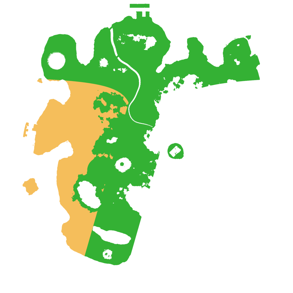 Biome Rust Map: Procedural Map, Size: 3000, Seed: 1193336684