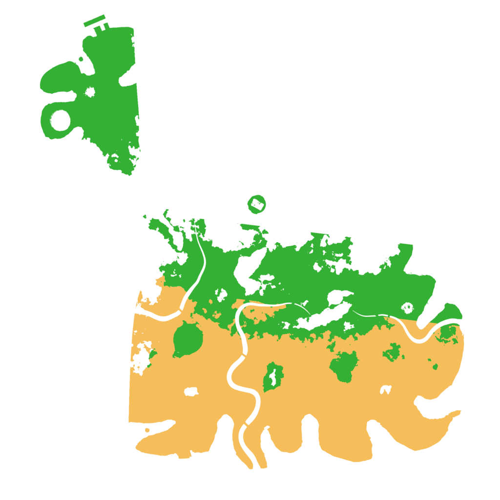 Biome Rust Map: Procedural Map, Size: 4500, Seed: 24512637