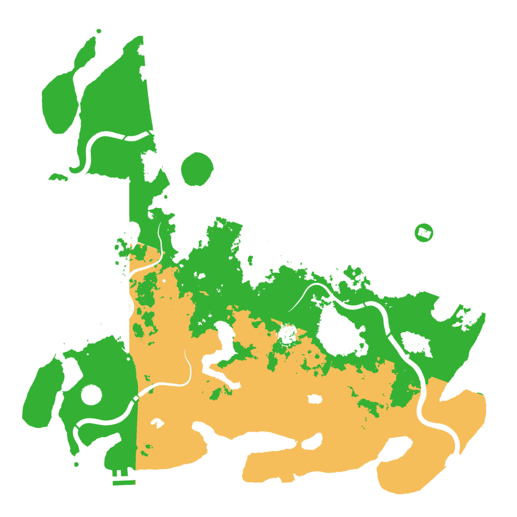 Biome Rust Map: Procedural Map, Size: 4500, Seed: 275244191