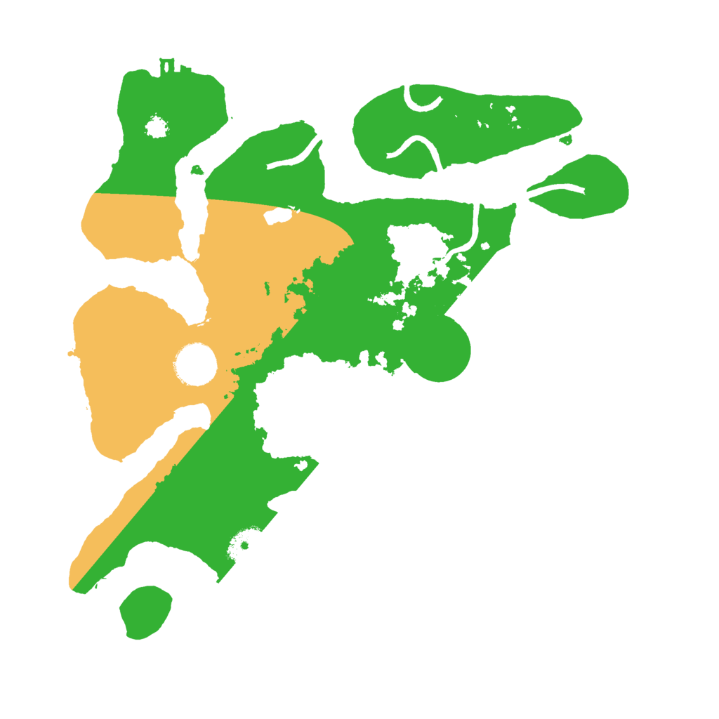 Biome Rust Map: Procedural Map, Size: 3000, Seed: 906384679