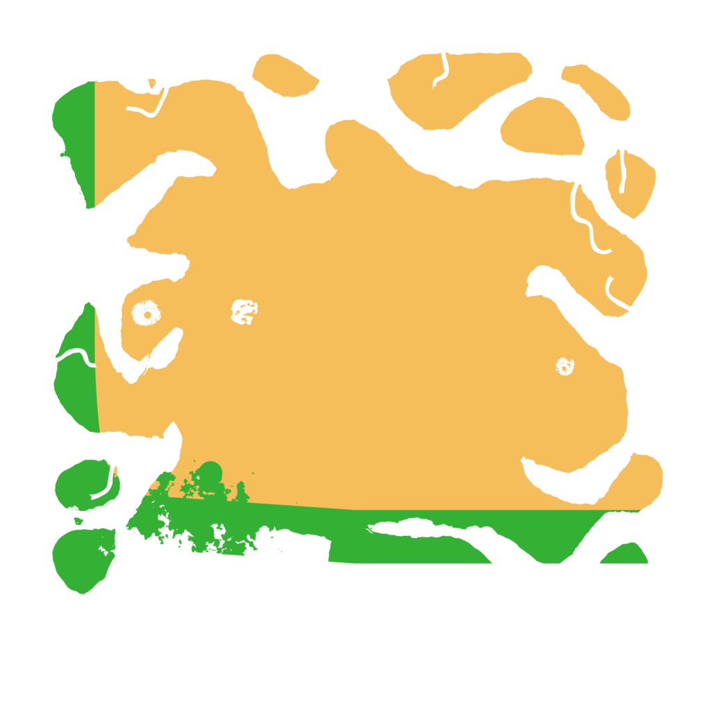 Biome Rust Map: Procedural Map, Size: 4000, Seed: 75866307