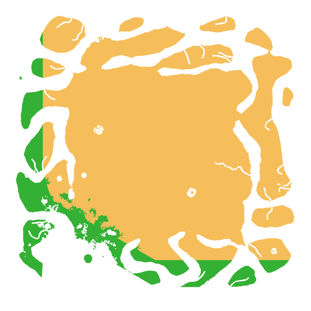 Biome Rust Map: Procedural Map, Size: 5000, Seed: 41694260