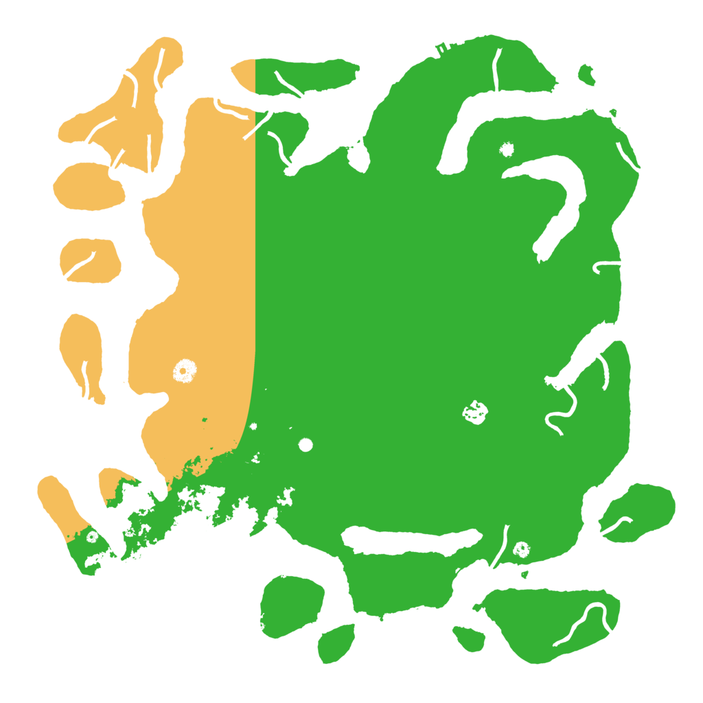 Biome Rust Map: Procedural Map, Size: 4500, Seed: 1443751294