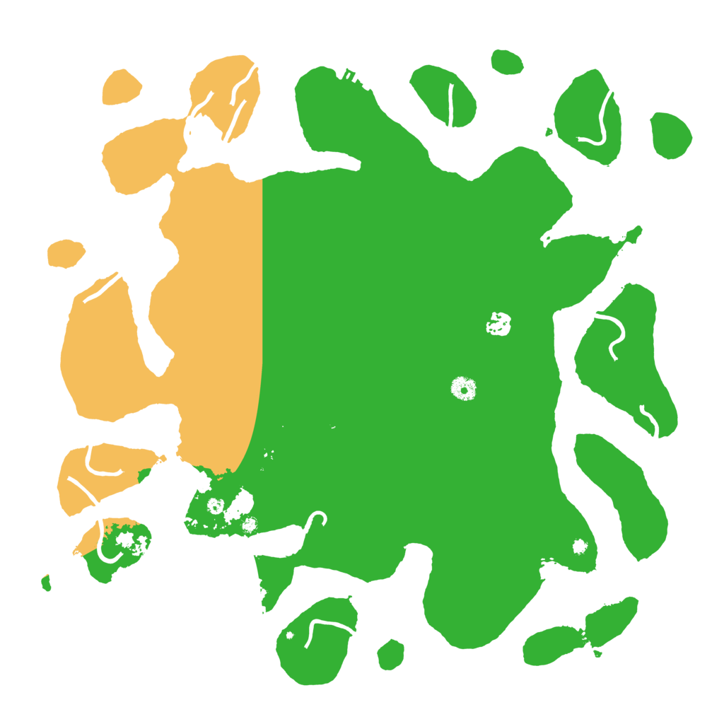 Biome Rust Map: Procedural Map, Size: 4400, Seed: 1031