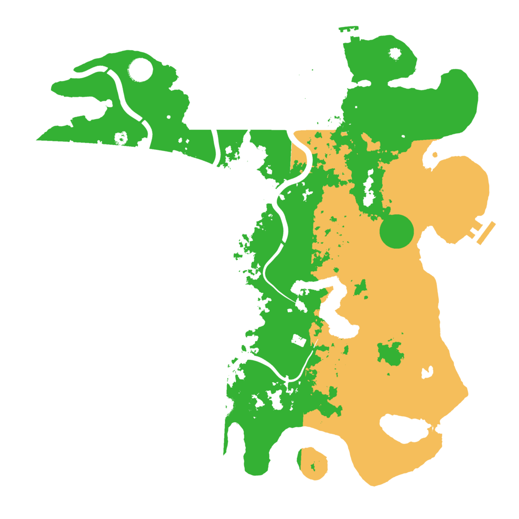 Biome Rust Map: Procedural Map, Size: 4000, Seed: 913757