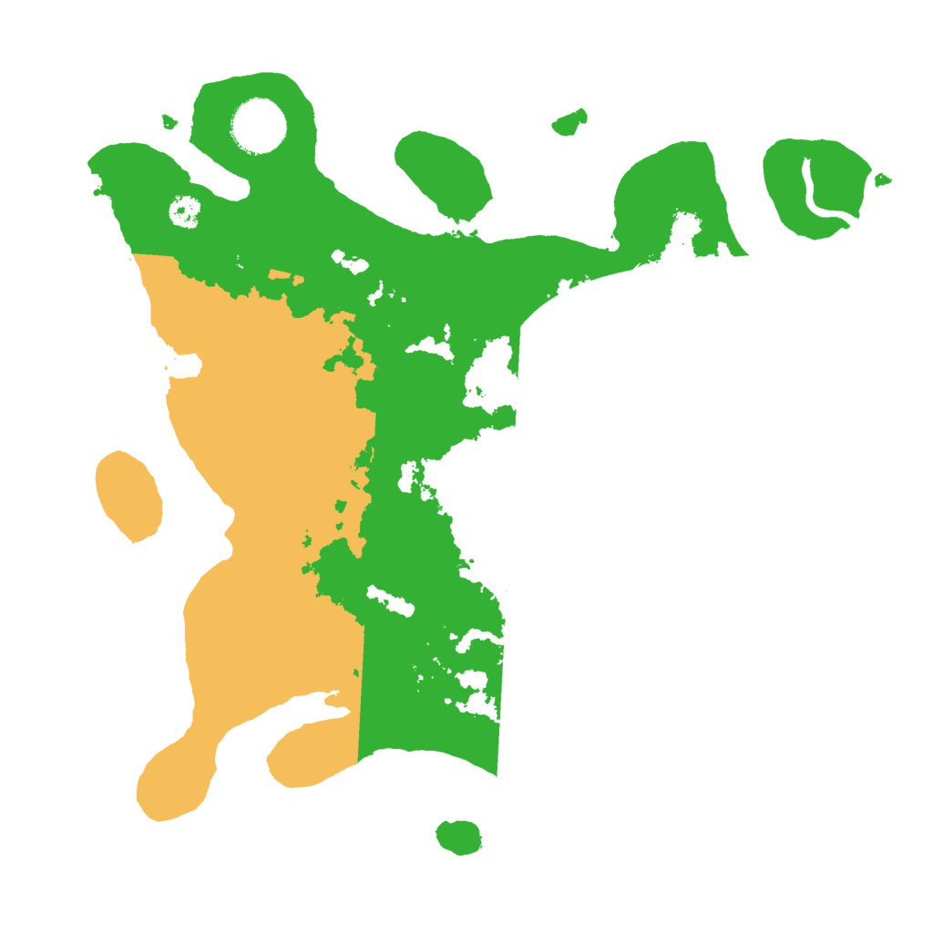 Biome Rust Map: Procedural Map, Size: 3000, Seed: 193456