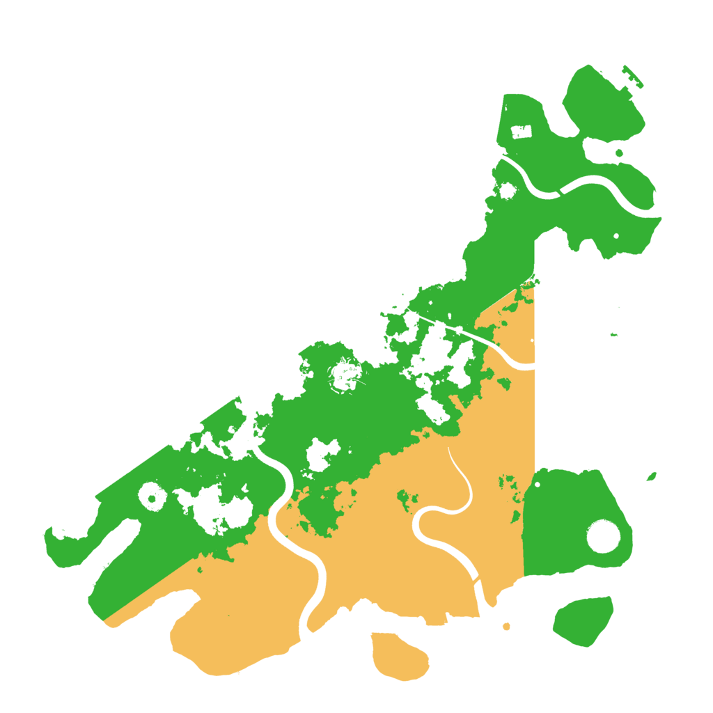 Biome Rust Map: Procedural Map, Size: 3850, Seed: 523064088