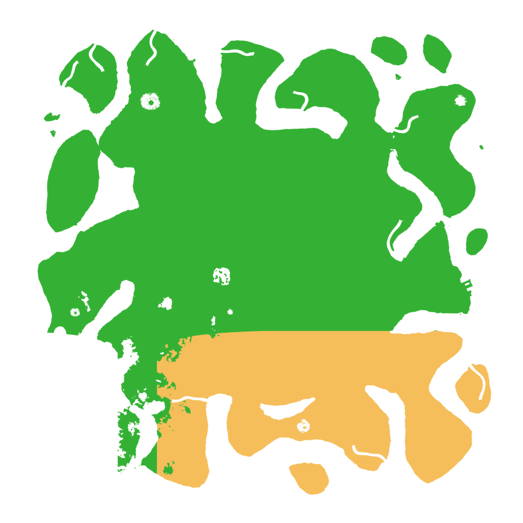 Biome Rust Map: Procedural Map, Size: 4300, Seed: 216919436