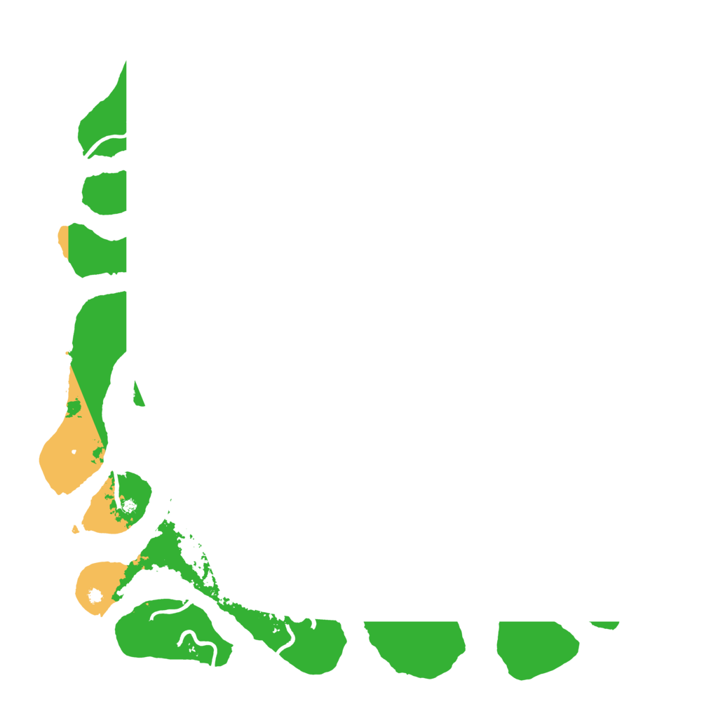 Biome Rust Map: Procedural Map, Size: 4500, Seed: 1845796768