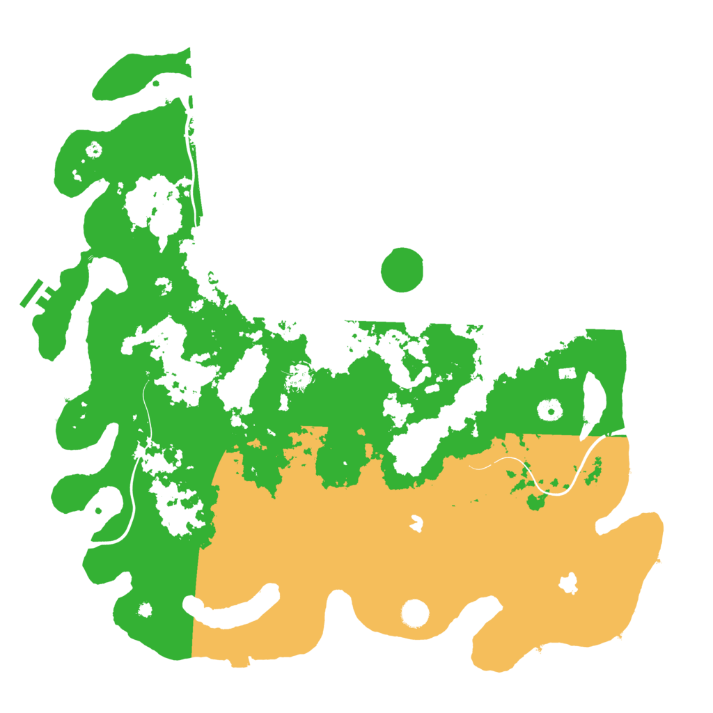 Biome Rust Map: Procedural Map, Size: 4500, Seed: 24092021