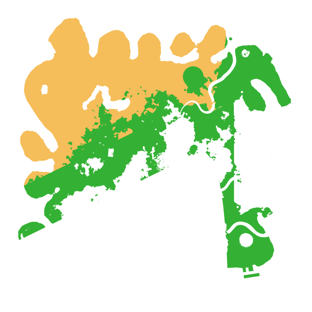 Biome Rust Map: Procedural Map, Size: 4000, Seed: 365