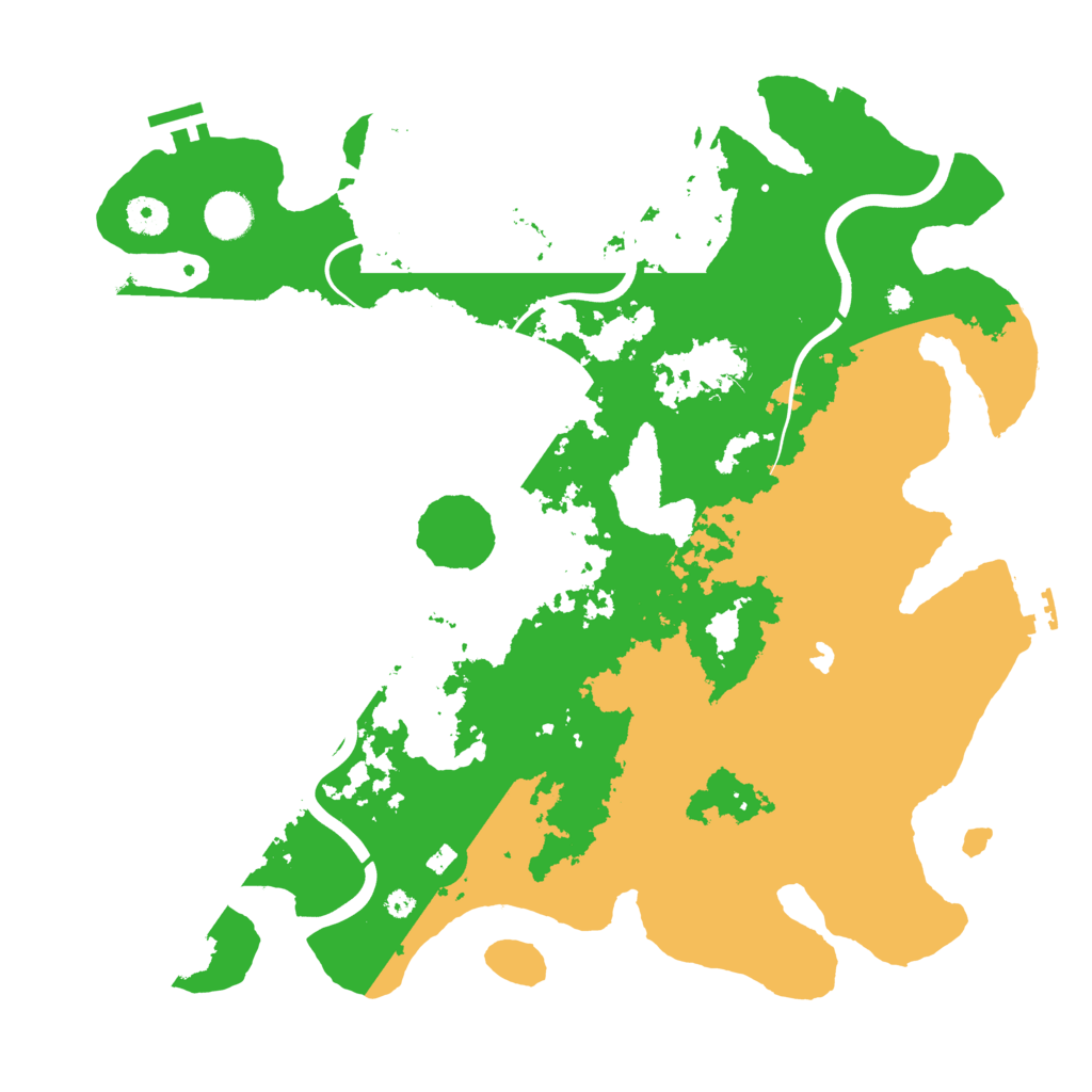 Biome Rust Map: Procedural Map, Size: 4000, Seed: 1367