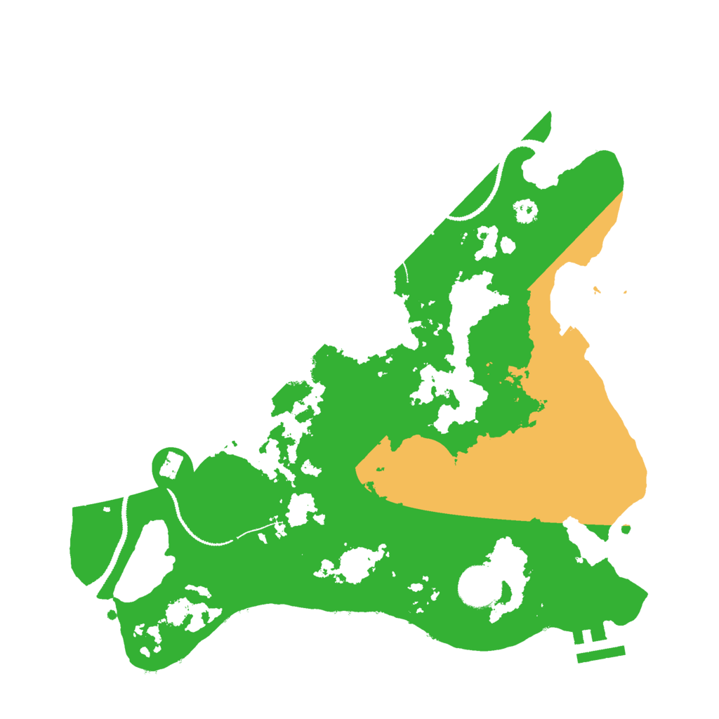 Biome Rust Map: Procedural Map, Size: 3000, Seed: 619074371