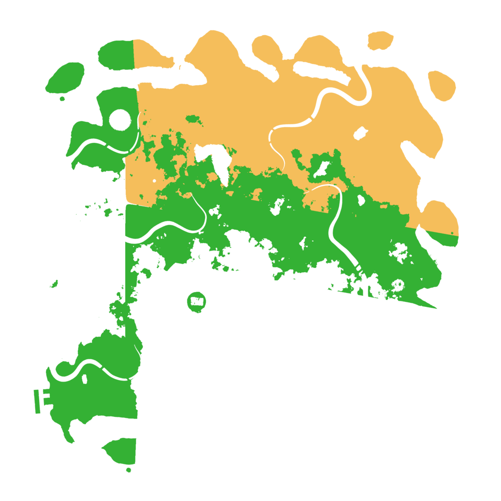 Biome Rust Map: Procedural Map, Size: 4250, Seed: 310019