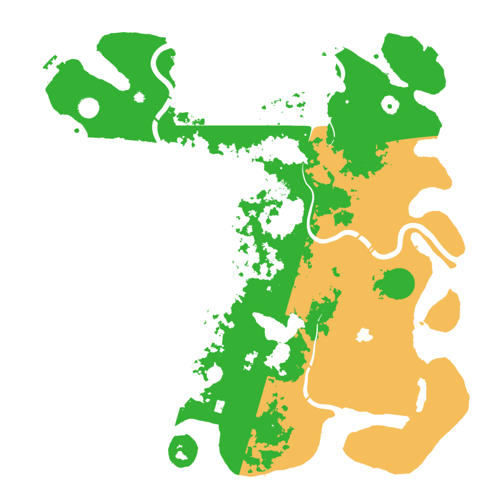 Biome Rust Map: Procedural Map, Size: 4250, Seed: 144956