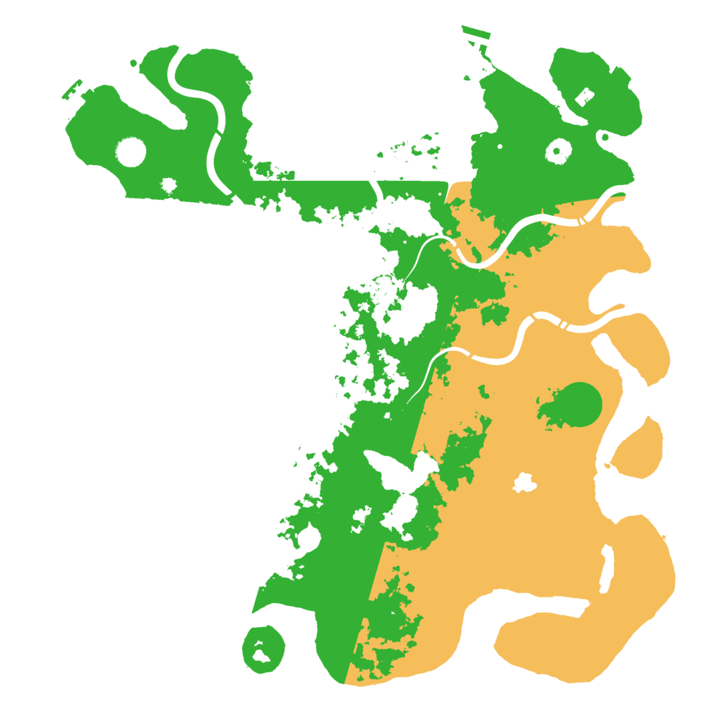 Biome Rust Map: Procedural Map, Size: 4250, Seed: 144956