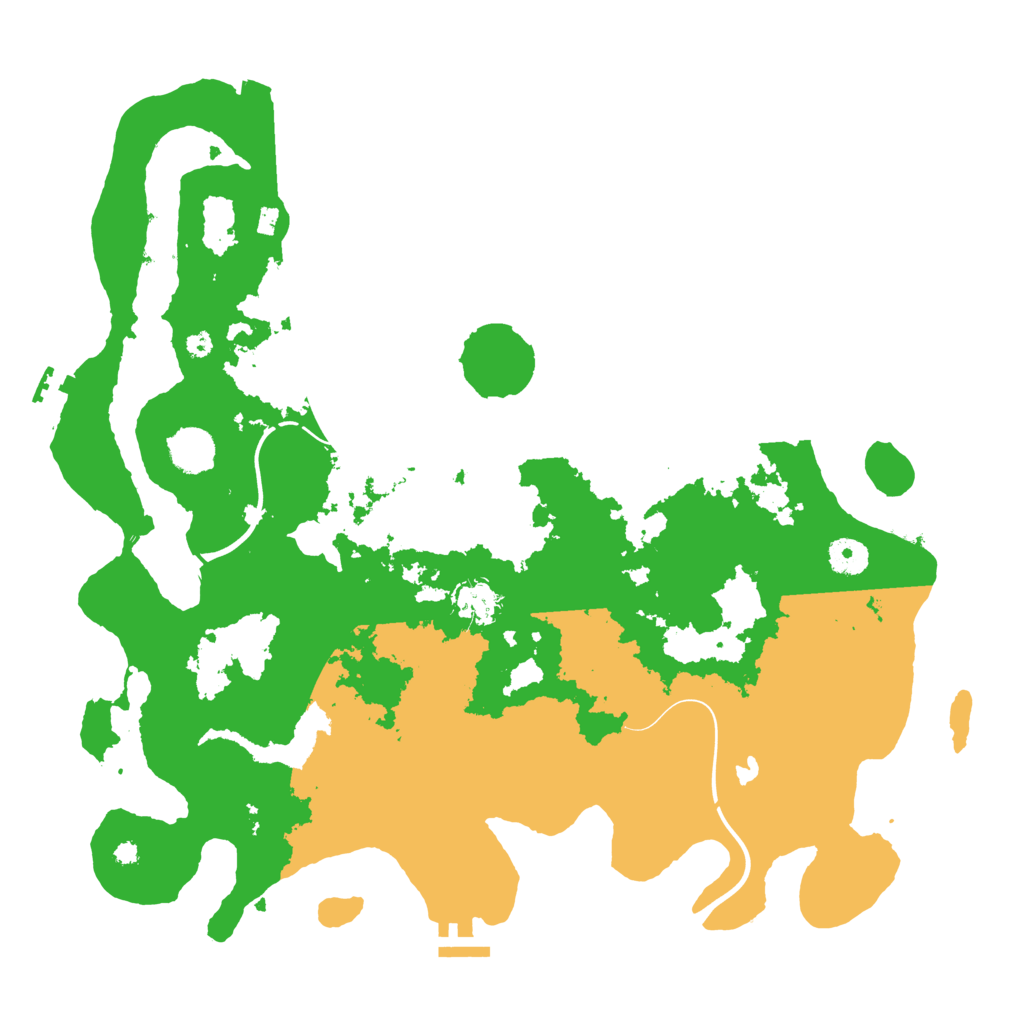 Biome Rust Map: Procedural Map, Size: 4000, Seed: 14217