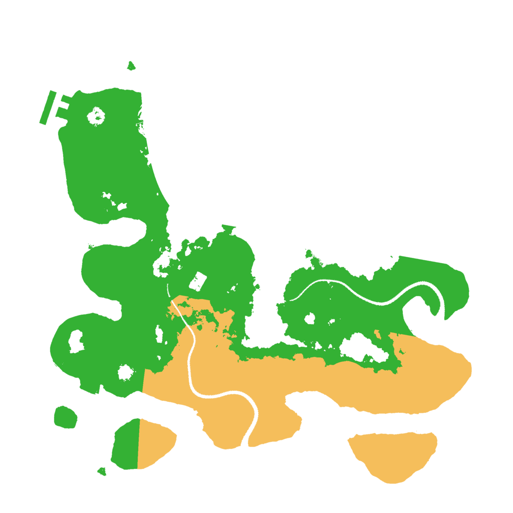 Biome Rust Map: Procedural Map, Size: 3000, Seed: 325432