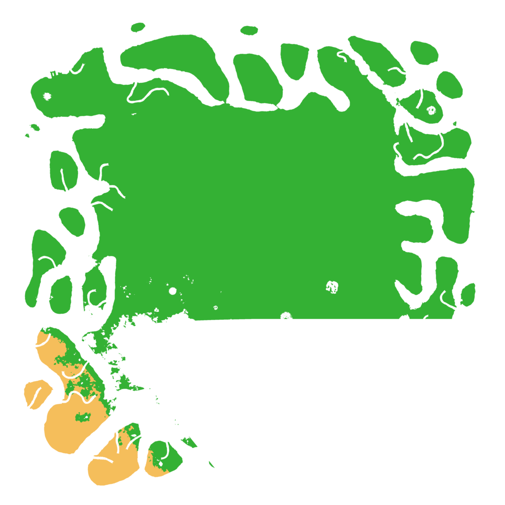 Biome Rust Map: Procedural Map, Size: 6000, Seed: 50505050