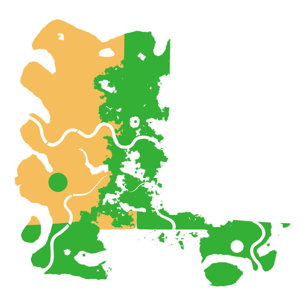 Biome Rust Map: Procedural Map, Size: 4250, Seed: 81259493