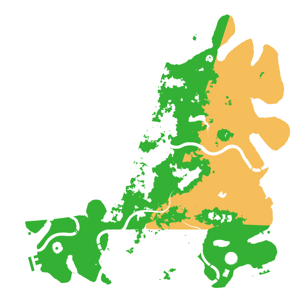 Biome Rust Map: Procedural Map, Size: 4250, Seed: 149