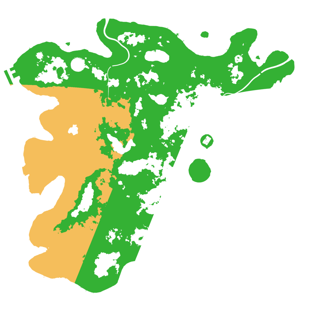 Biome Rust Map: Procedural Map, Size: 4000, Seed: 1328274021